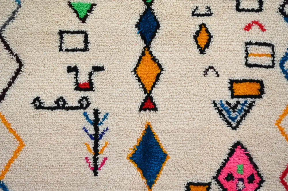 DecorBites™ Handmade Moroccan Azilal Rug - 222 x 139 cm