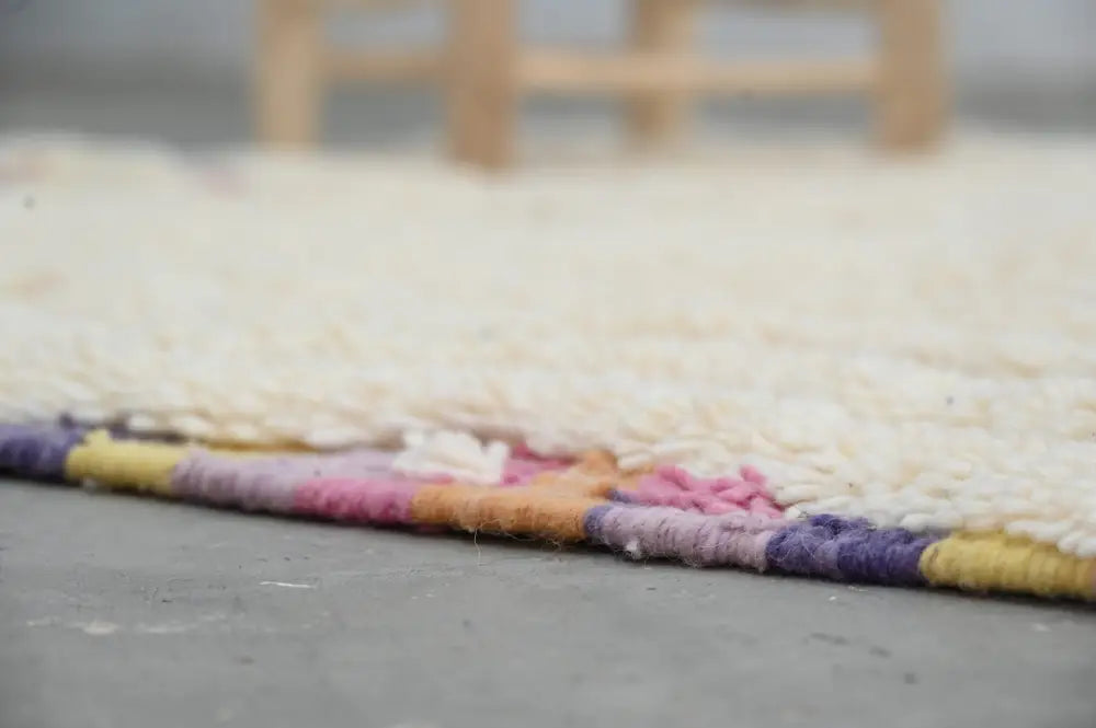 DecorBites™ Handmade Moroccan Azilal Rug, 223x133 cm
