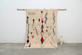 DecorBites™ Handmade Moroccan Azilal Rug - 223x157cm