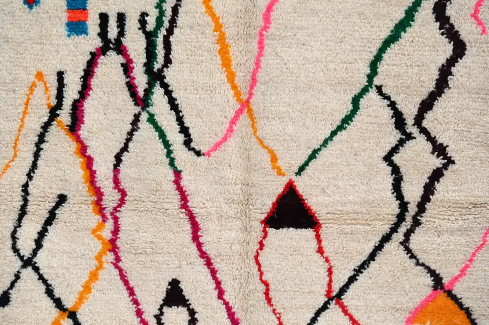 DecorBites™ Handmade Moroccan Azilal Rug - 228x152cm