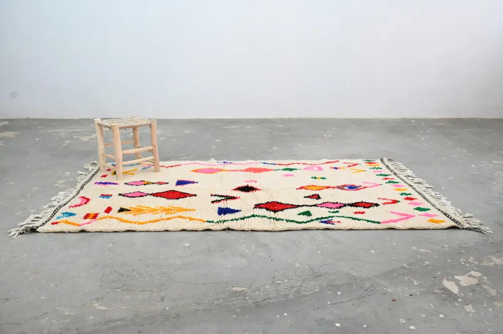 DecorBites™ Handmade Moroccan Azilal Rug 231x131cm