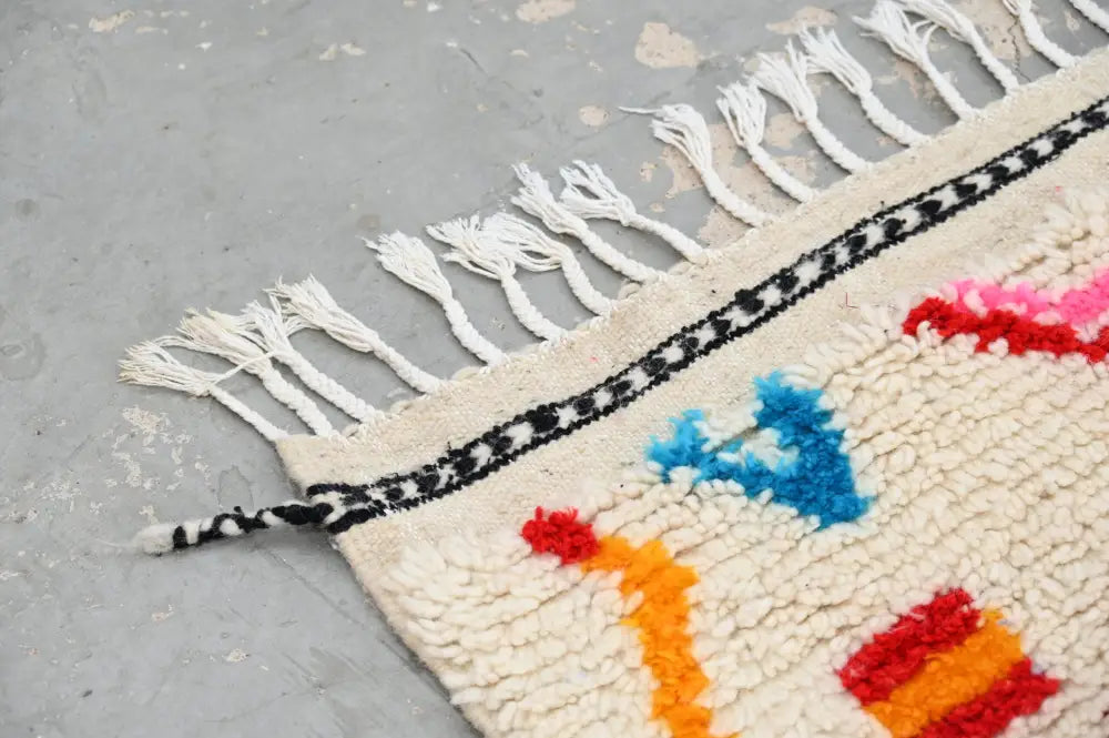 DecorBites™ Handmade Moroccan Azilal Rug 231x131cm