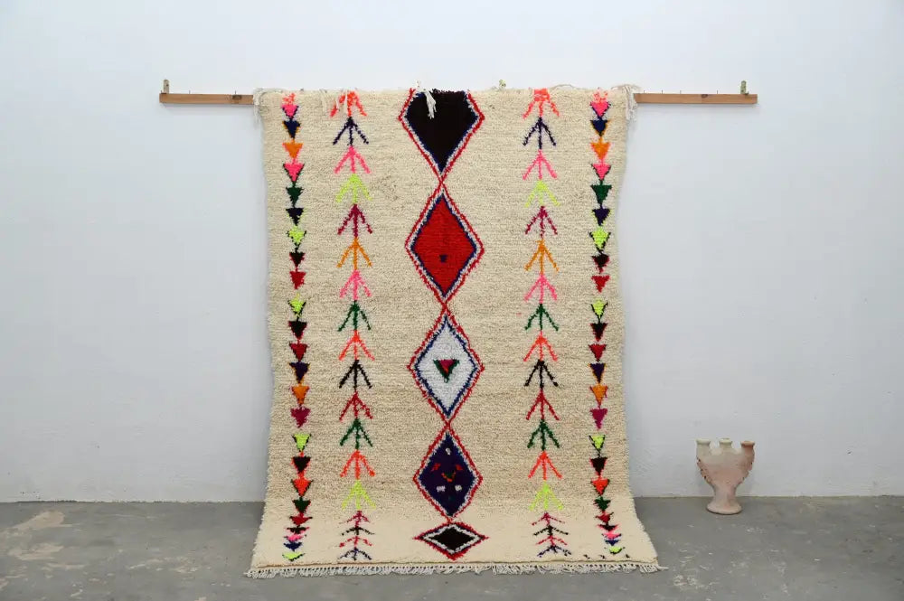 DecorBites™ Handmade Moroccan Azilal Rug - 231x152 cm