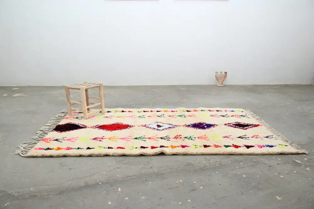 DecorBites™ Handmade Moroccan Azilal Rug - 231x152 cm