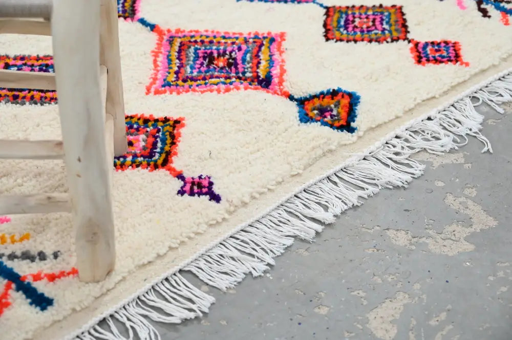 DecorBites™ Handmade Moroccan Azilal Rug 236x155cm