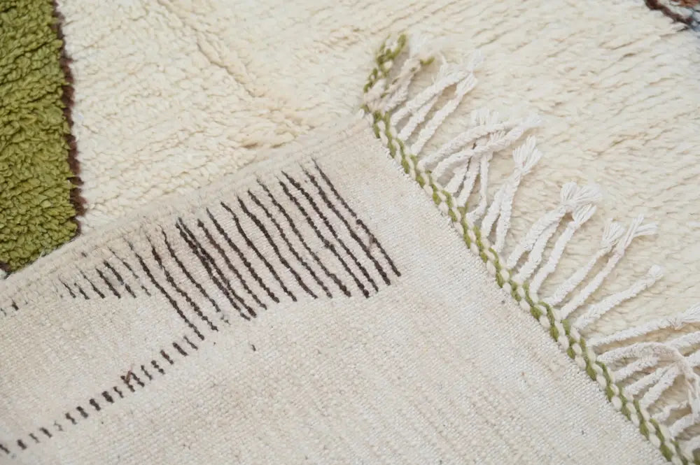 DecorBites™ Handmade Moroccan Azilal Rug - 237x146 cm