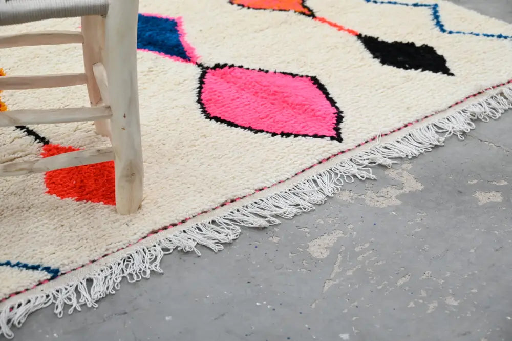 DecorBites™ Handmade Moroccan Azilal Rug - 237x155 cm