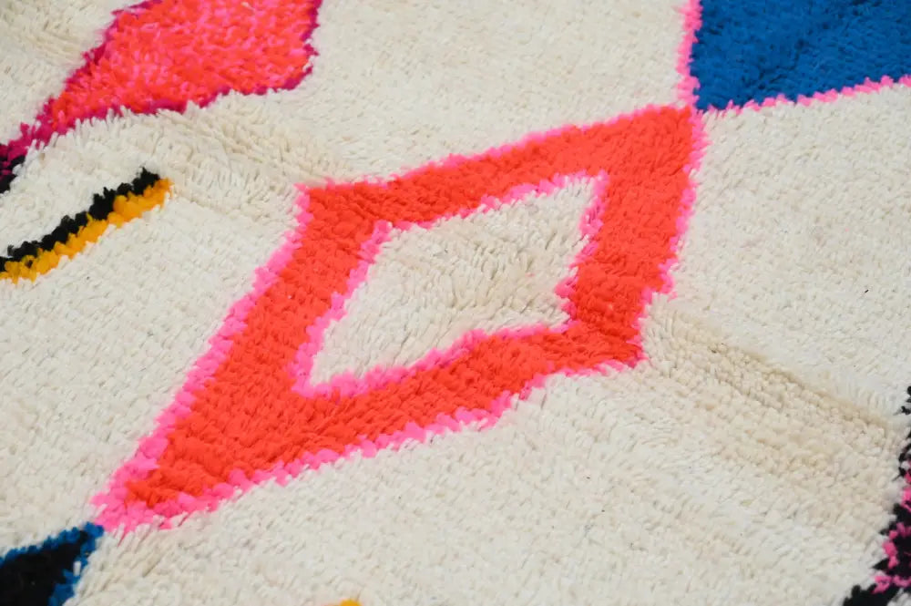 DecorBites™ Handmade Moroccan Azilal Rug - 237x155 cm