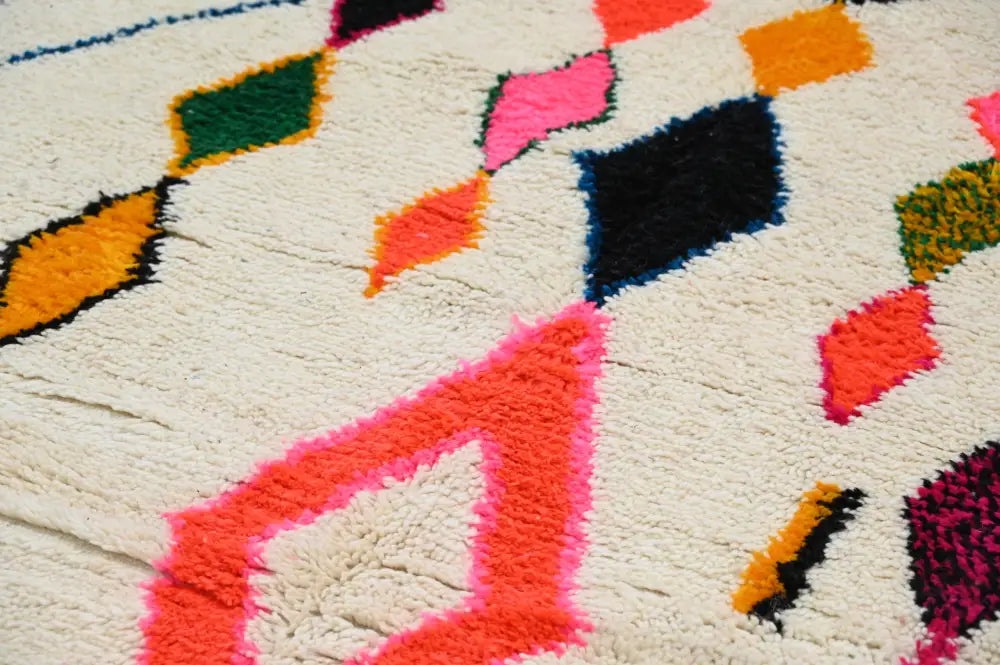 DecorBites™ Handmade Moroccan Azilal Rug - 237x155 cm