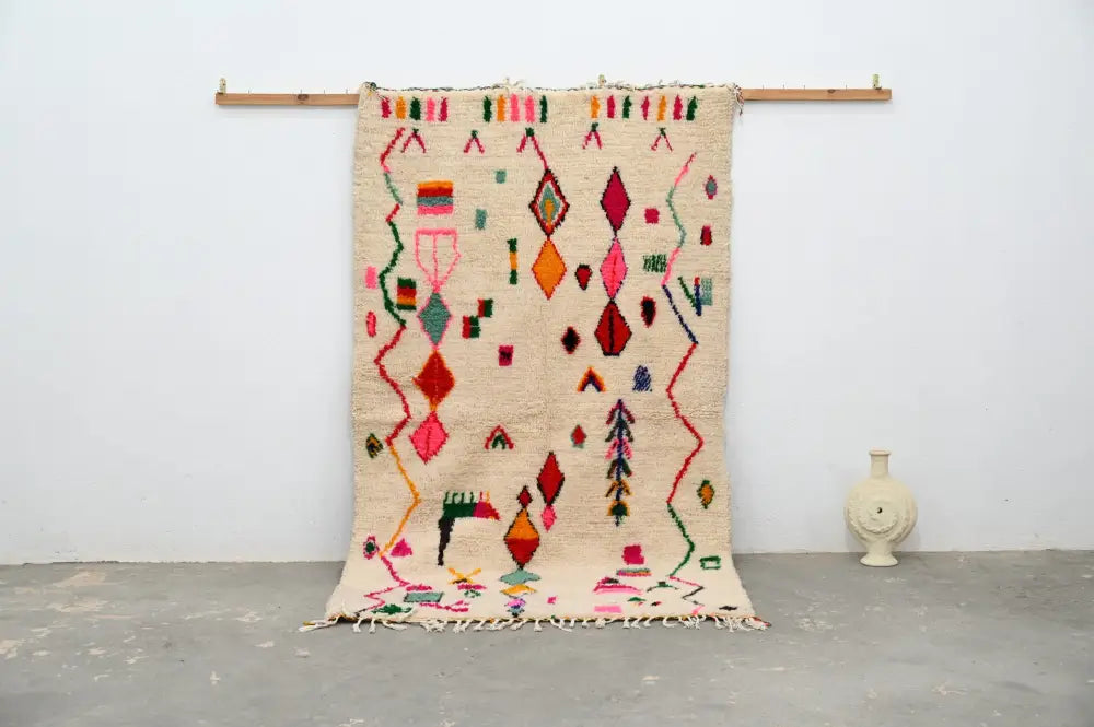 DecorBites™ Handmade Moroccan Azilal Rug - 240x141 cm