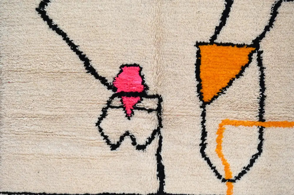 DecorBites™ Handmade Moroccan Azilal Rug 240x152 cm