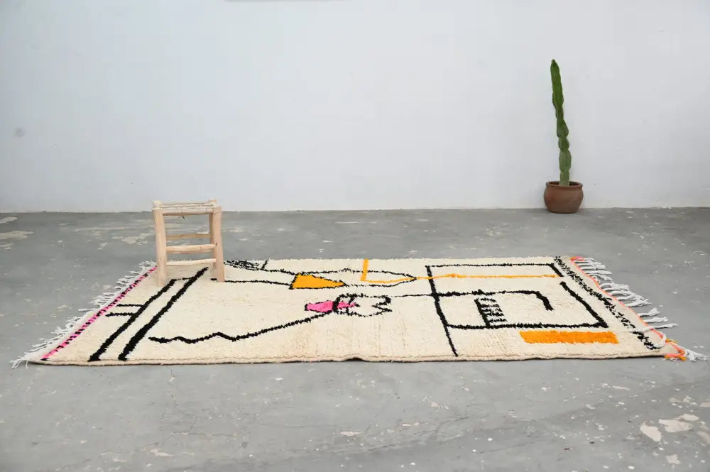 DecorBites™ Handmade Moroccan Azilal Rug 240x152 cm
