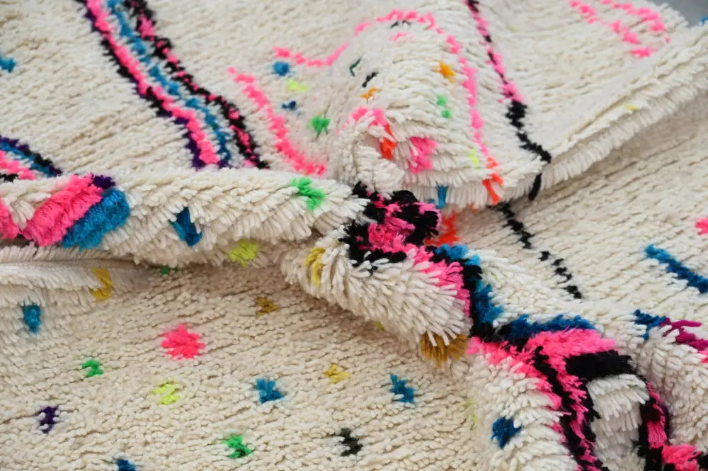 DecorBites™ Handmade Moroccan Azilal Rug - 241x140 cm