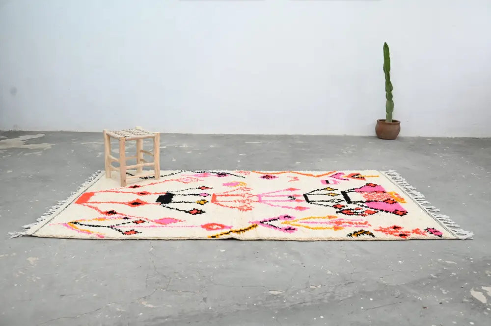 DecorBites™ Handmade Moroccan Azilal Rug - 245x141cm