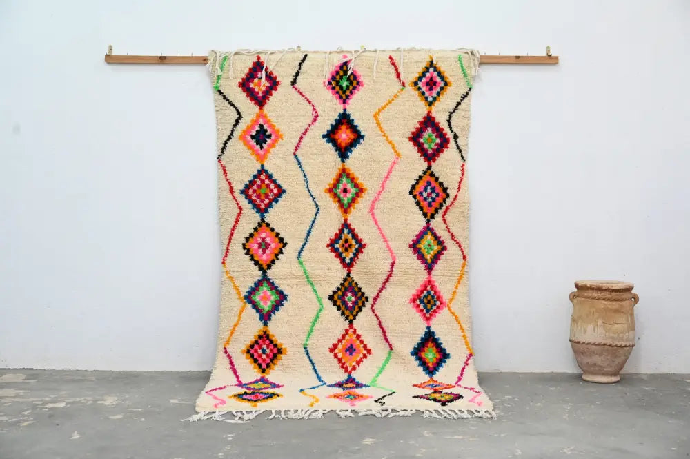 DecorBites™ Handmade Moroccan Azilal Rug 246x142cm