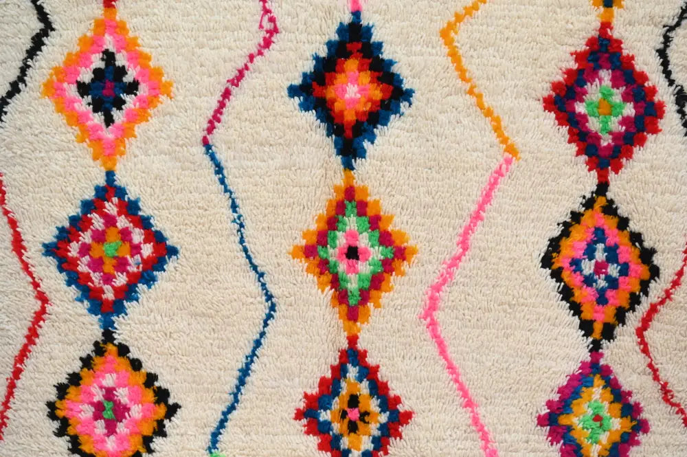 DecorBites™ Handmade Moroccan Azilal Rug 246x142cm