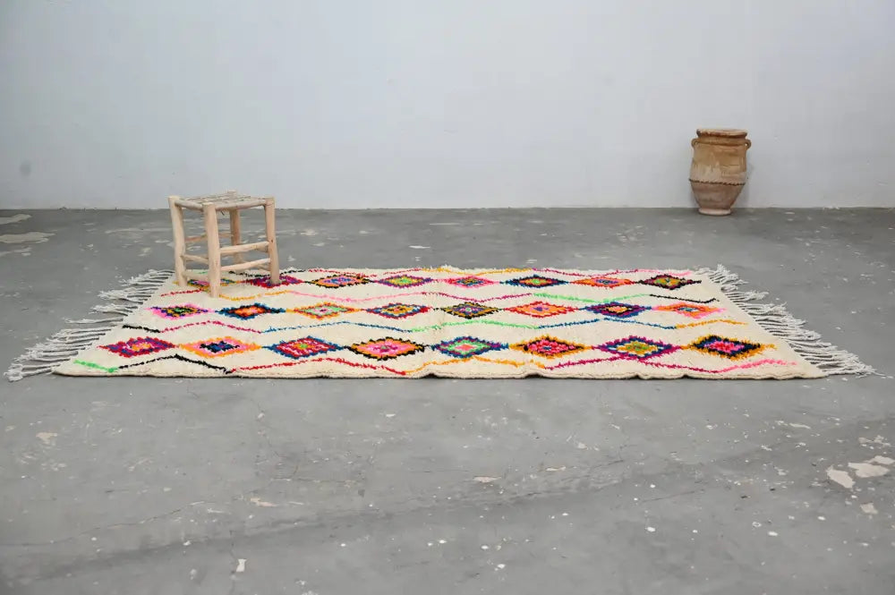 DecorBites™ Handmade Moroccan Azilal Rug 246x142cm