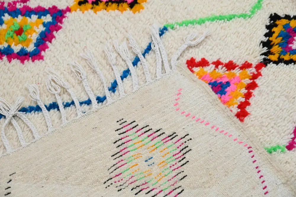 DecorBites™ Handmade Moroccan Azilal Rug 246x142cm
