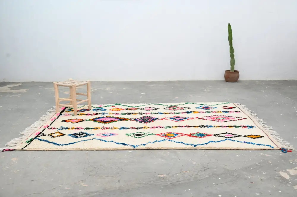 DecorBites™ Handmade Moroccan Azilal Rug 246x148 cm