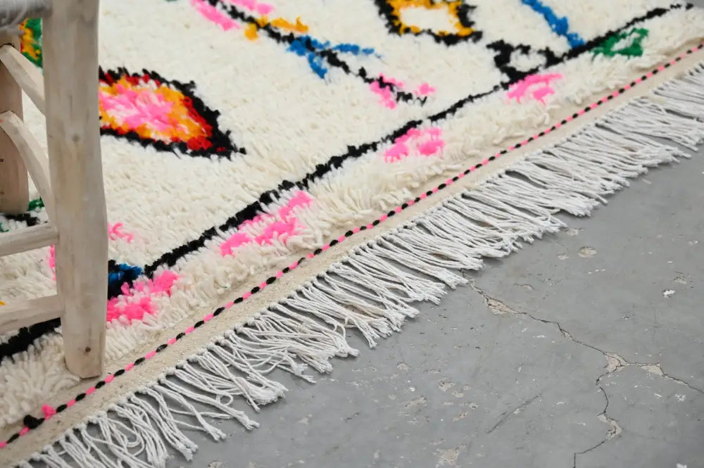DecorBites™ Handmade Moroccan Azilal Rug 246x148 cm