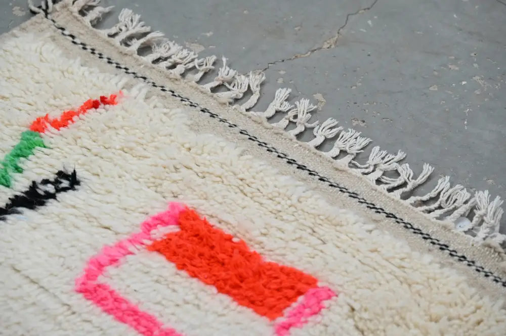 DecorBites™ Handmade Moroccan Azilal Rug - 247x141 cm