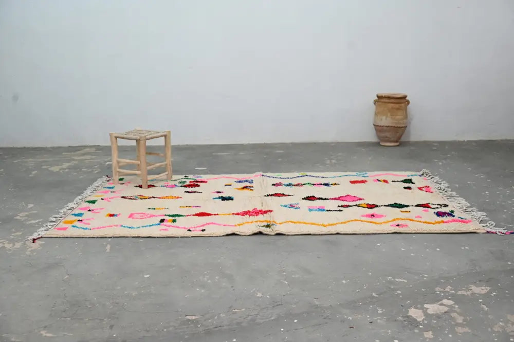 DecorBites™ Handmade Moroccan Azilal Rug 250x145 cm.