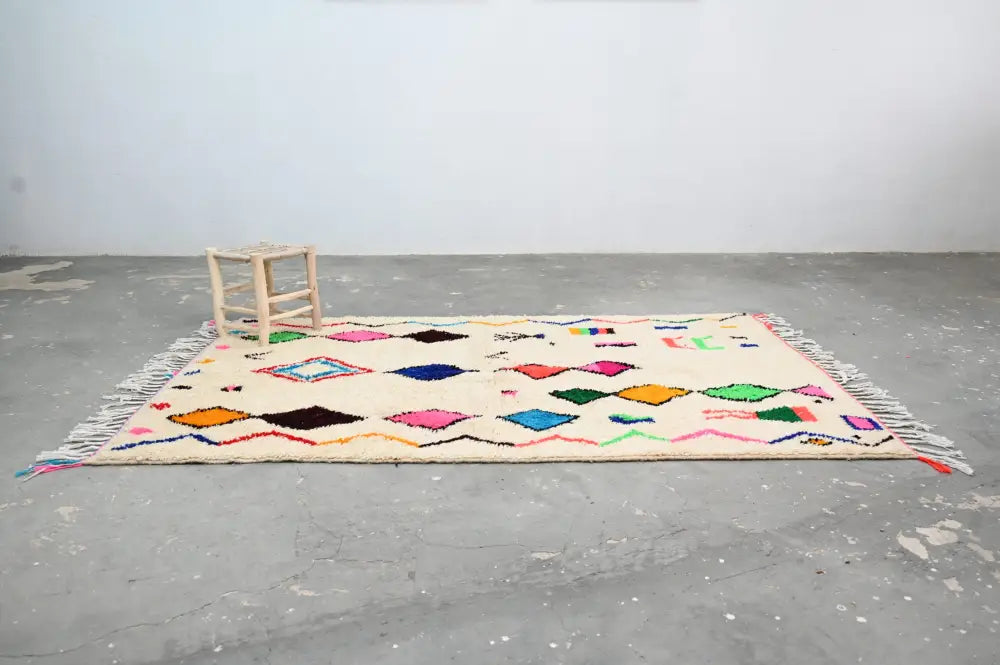 DecorBites™ Handmade Moroccan Azilal Rug - 250x160cm