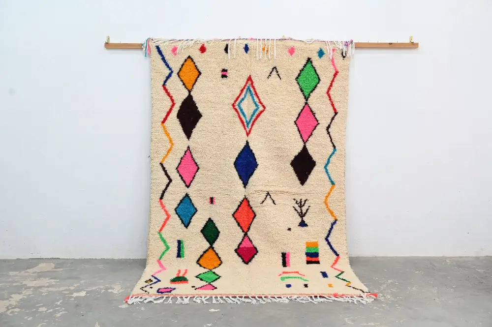 DecorBites™ Handmade Moroccan Azilal Rug - 250x160cm