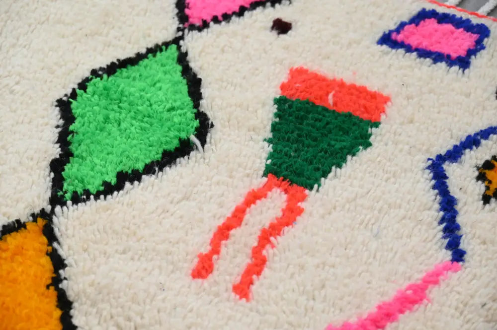 DecorBites™ Handmade Moroccan Azilal Rug - 250x160cm