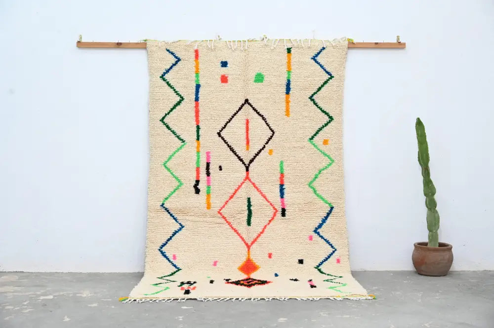 DecorBites™ Handmade Moroccan Azilal Rug 253x150 cm