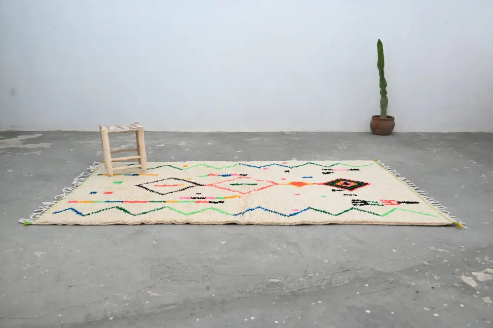 DecorBites™ Handmade Moroccan Azilal Rug 253x150 cm