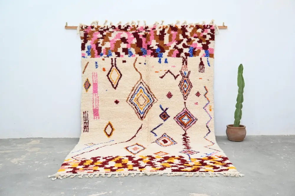 DecorBites™ Handmade Moroccan Azilal Rug - 309x207cm