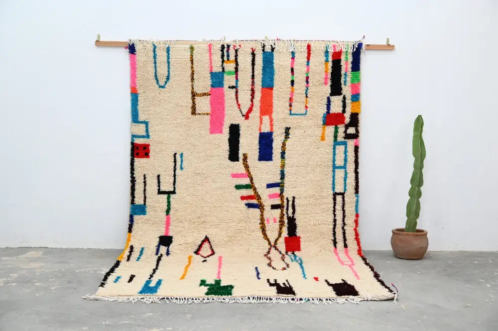 DecorBites™ Handmade Moroccan Azilal Rug - 313x194cm