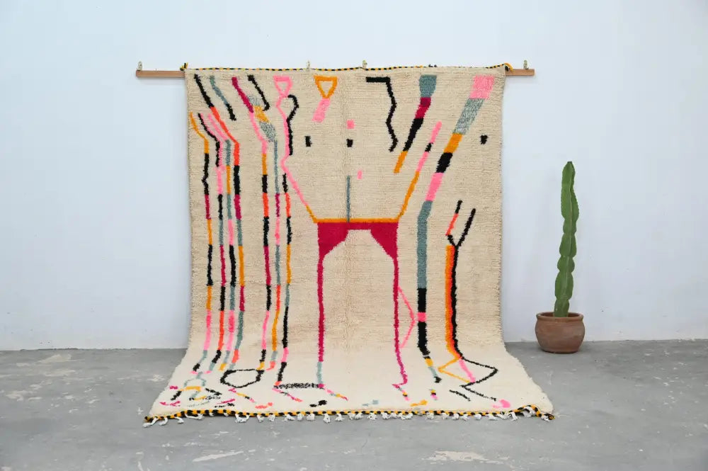 DecorBites™ Handmade Moroccan Azilal Rug 315x194 cm