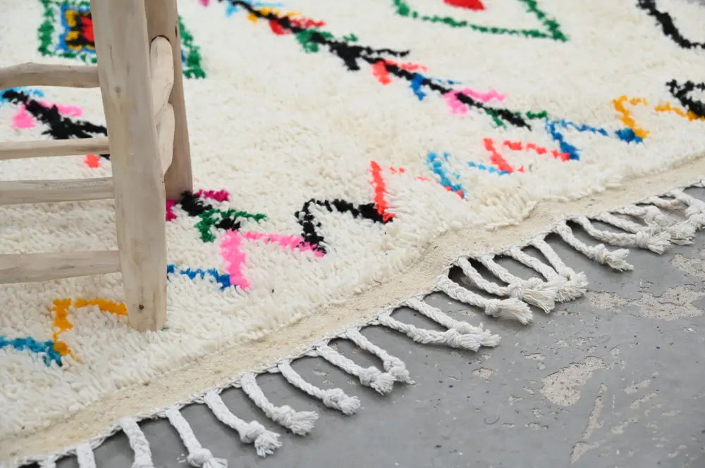 DecorBites™ Handmade Moroccan Traditional Azilal Rug 240x150cm