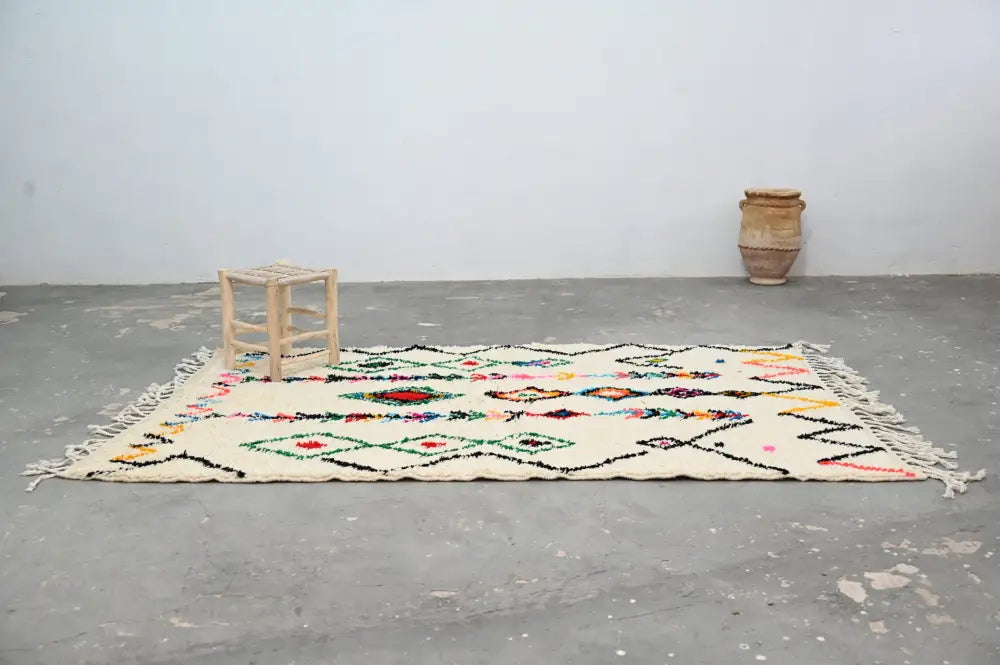 DecorBites™ Handmade Moroccan Traditional Azilal Rug 240x150cm