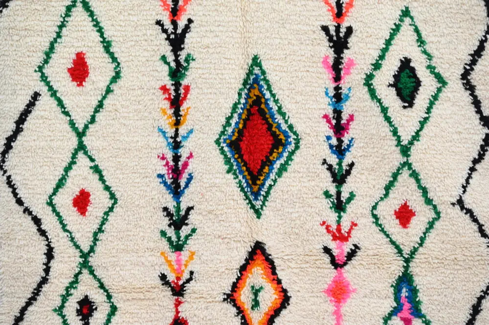 DecorBites™ Handmade Moroccan Traditional Azilal Rug 240x150cm
