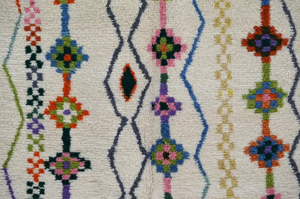 سجادة أزيلال مغربية تقليدية مصنوعة يدوياً من DecorBites™ مقاس 315x194 سم