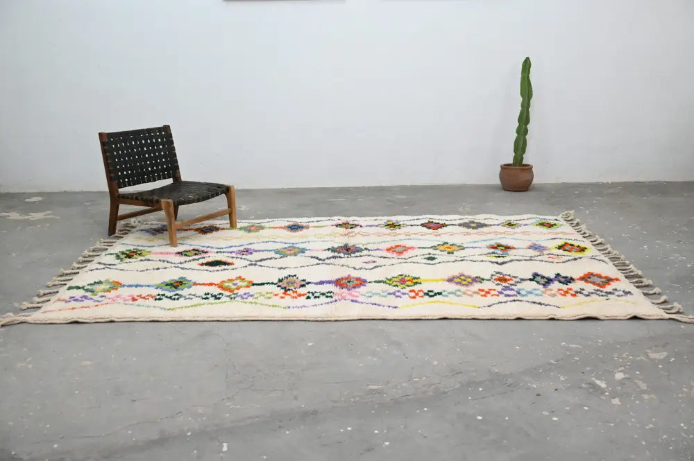 سجادة أزيلال مغربية تقليدية مصنوعة يدوياً من DecorBites™ مقاس 315x194 سم