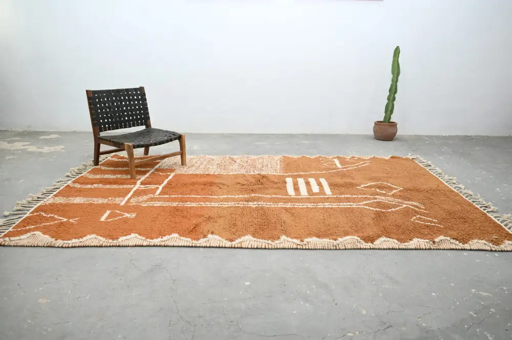 DecorBites™ Handmade Moroccan Traditional Azilal Rug - 328x197cm