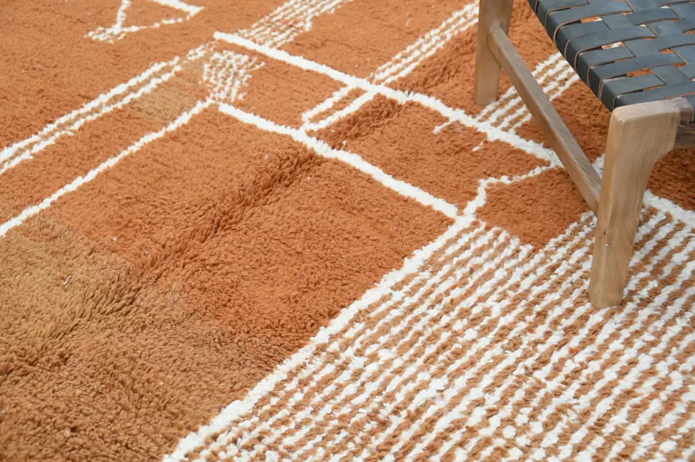 DecorBites™ Handmade Moroccan Traditional Azilal Rug - 328x197cm