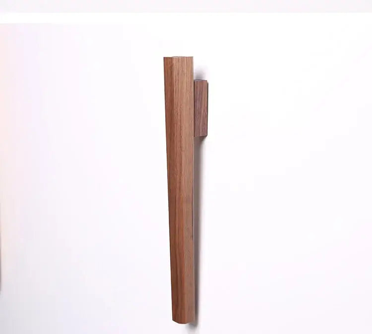 DecorBites™ Handmade Nordic Wooden Wall Vase for Plants
