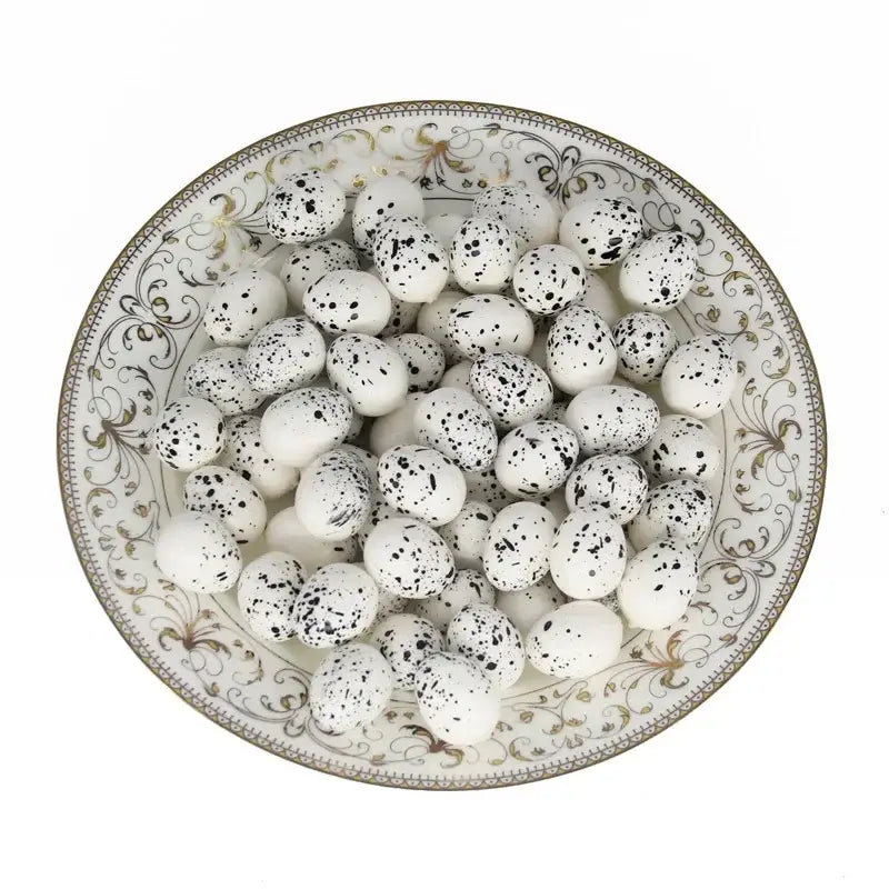 DecorBites™ Handmade Round Rattan Bird Nest Decoration