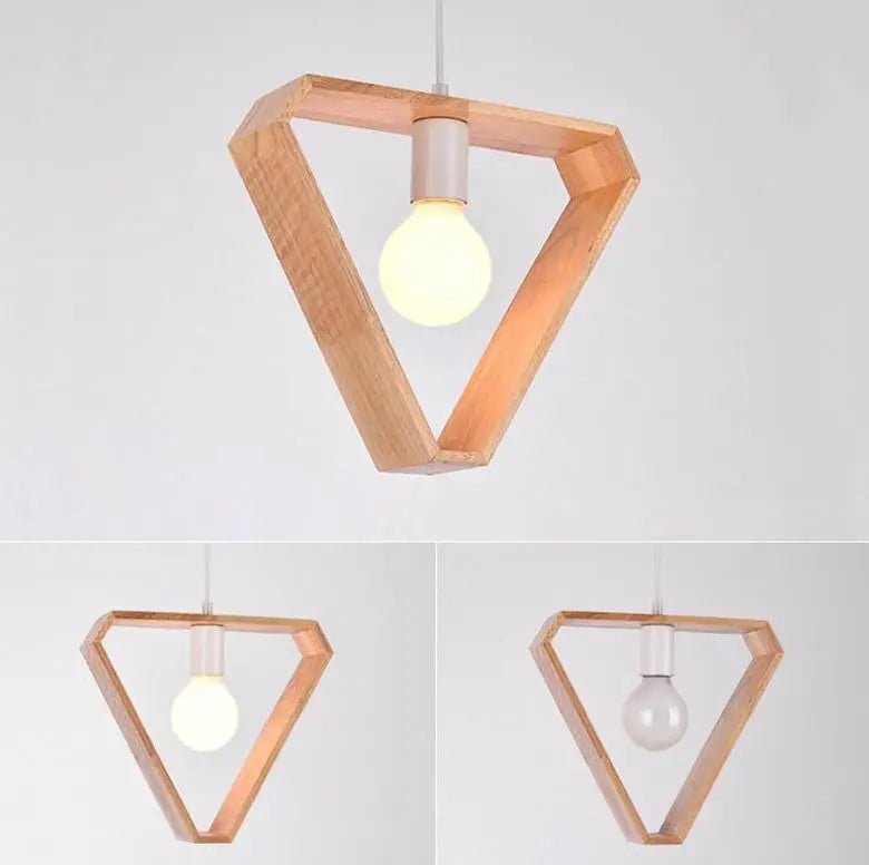 DecorBites™ Hanging Wooden Lights
