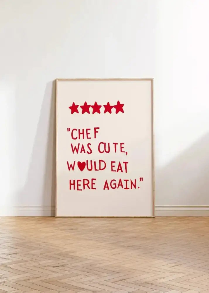 DecorBites™ Heart Quote Kitchen Wall Art Painting