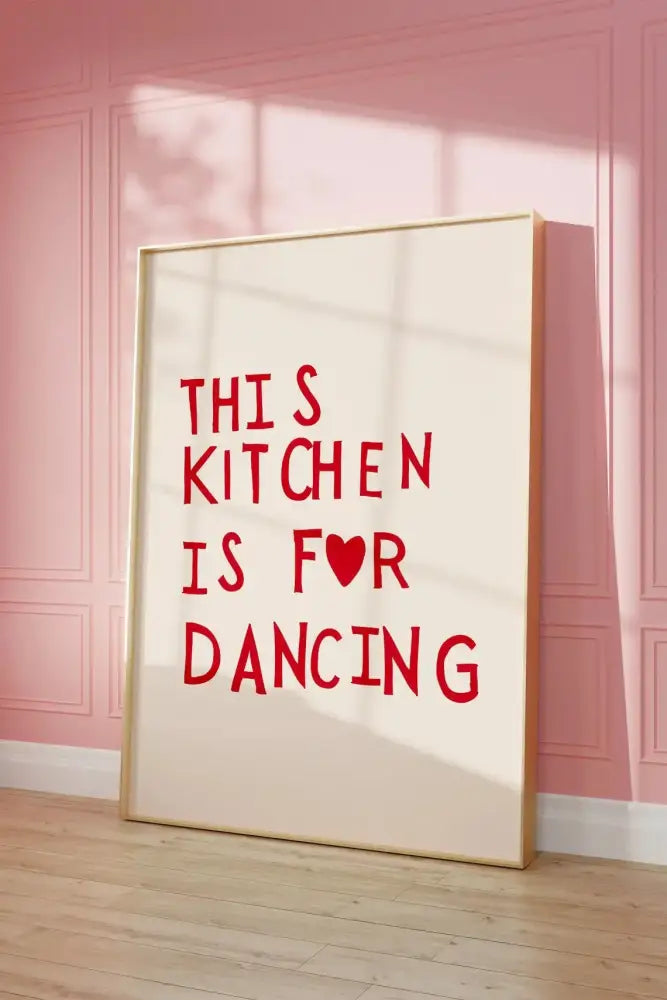DecorBites™ Heart Quote Kitchen Wall Art Painting