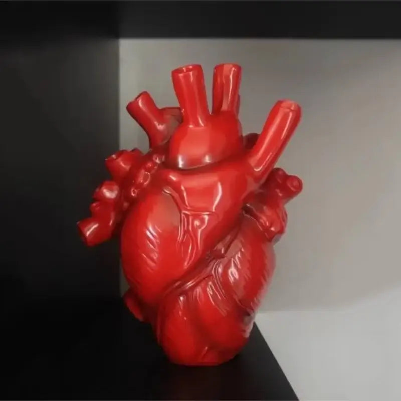 DecorBites™ Heart Shape Resin Vase - 4 Colors