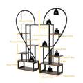 DecorBites™ Heart Shaped 6-Tier Metal Plant Stand