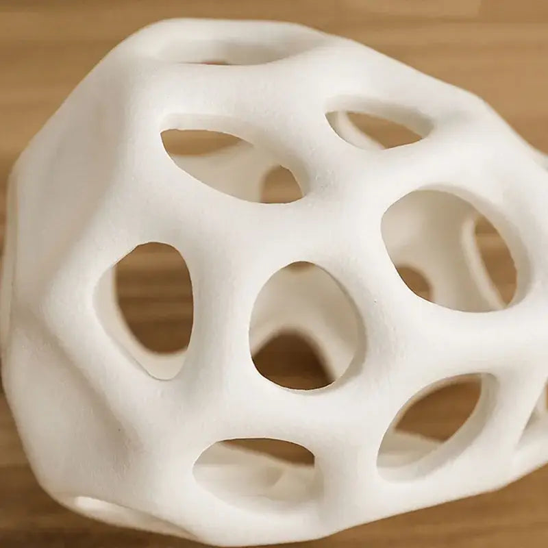 DecorBites™ Hollow Out Ceramic Vase - Nordic Style