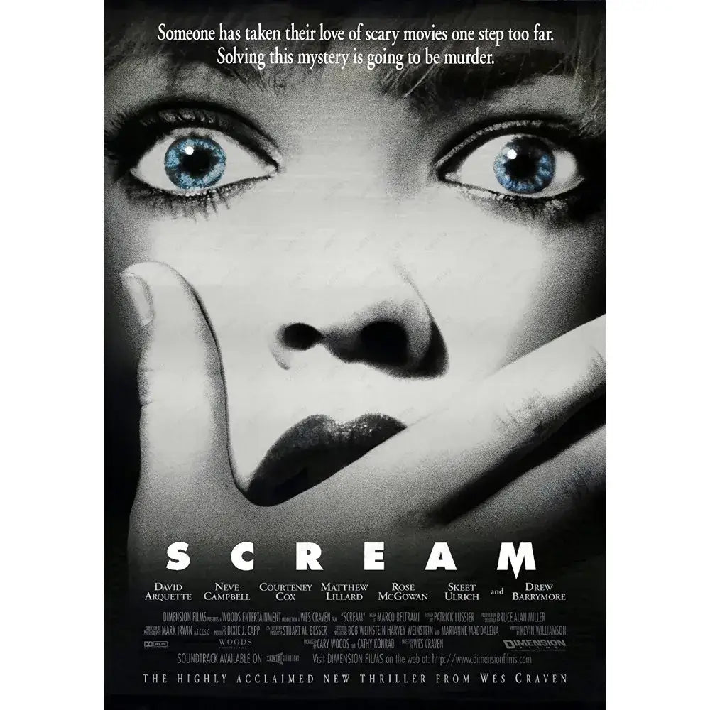 DecorBites™ Horror Movie Retro Poster Wall Art
